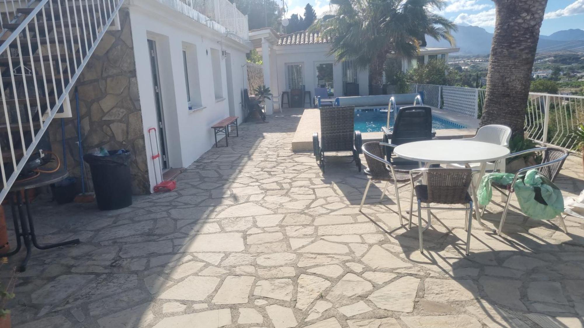 Haus Mit Pool Und Meerblick Альтеа Экстерьер фото